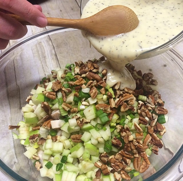 1.24 Lemon Poppy Seed Chicken Salad PROCESS 2