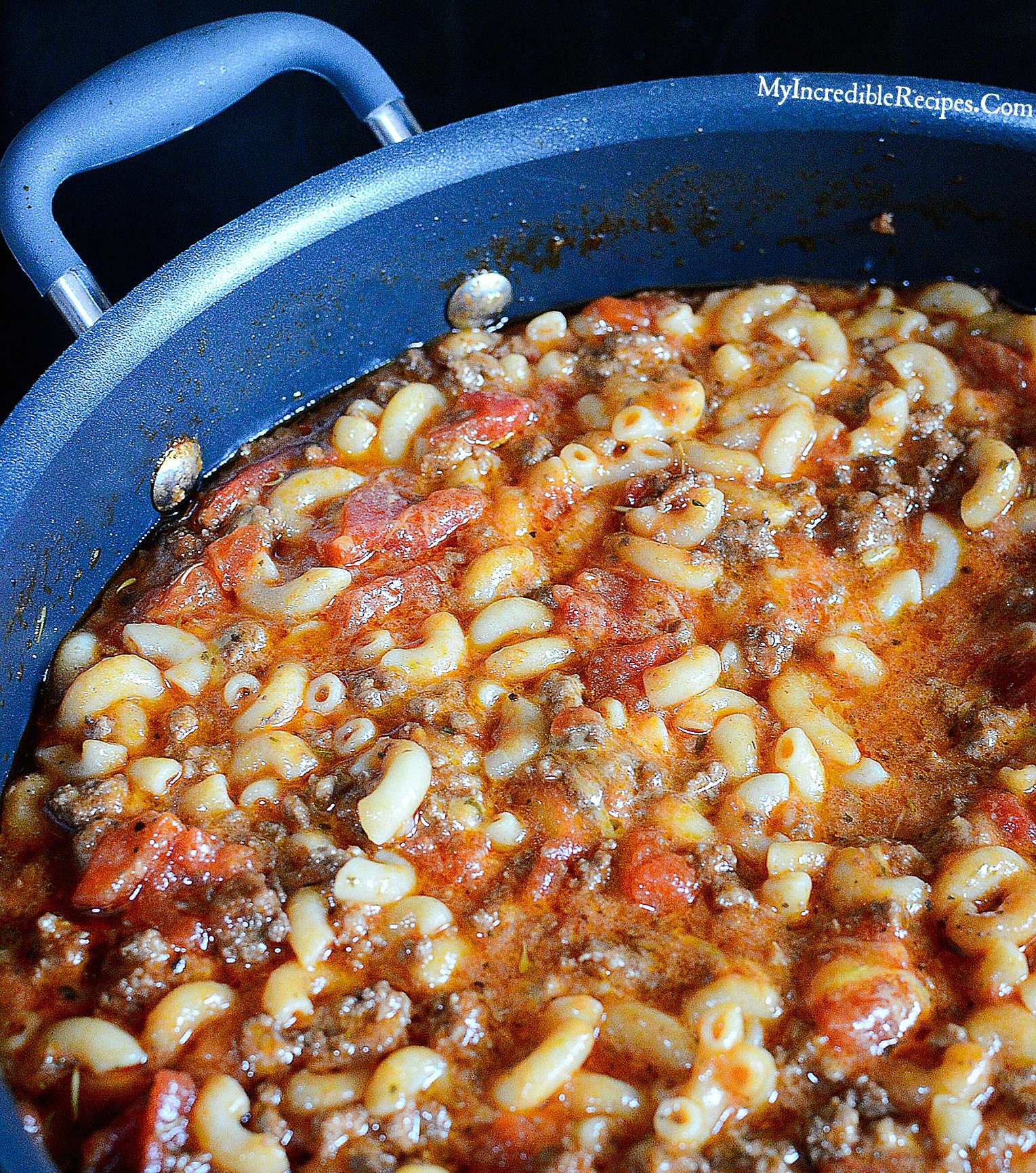 Old Fashioned Goulash in a pot 