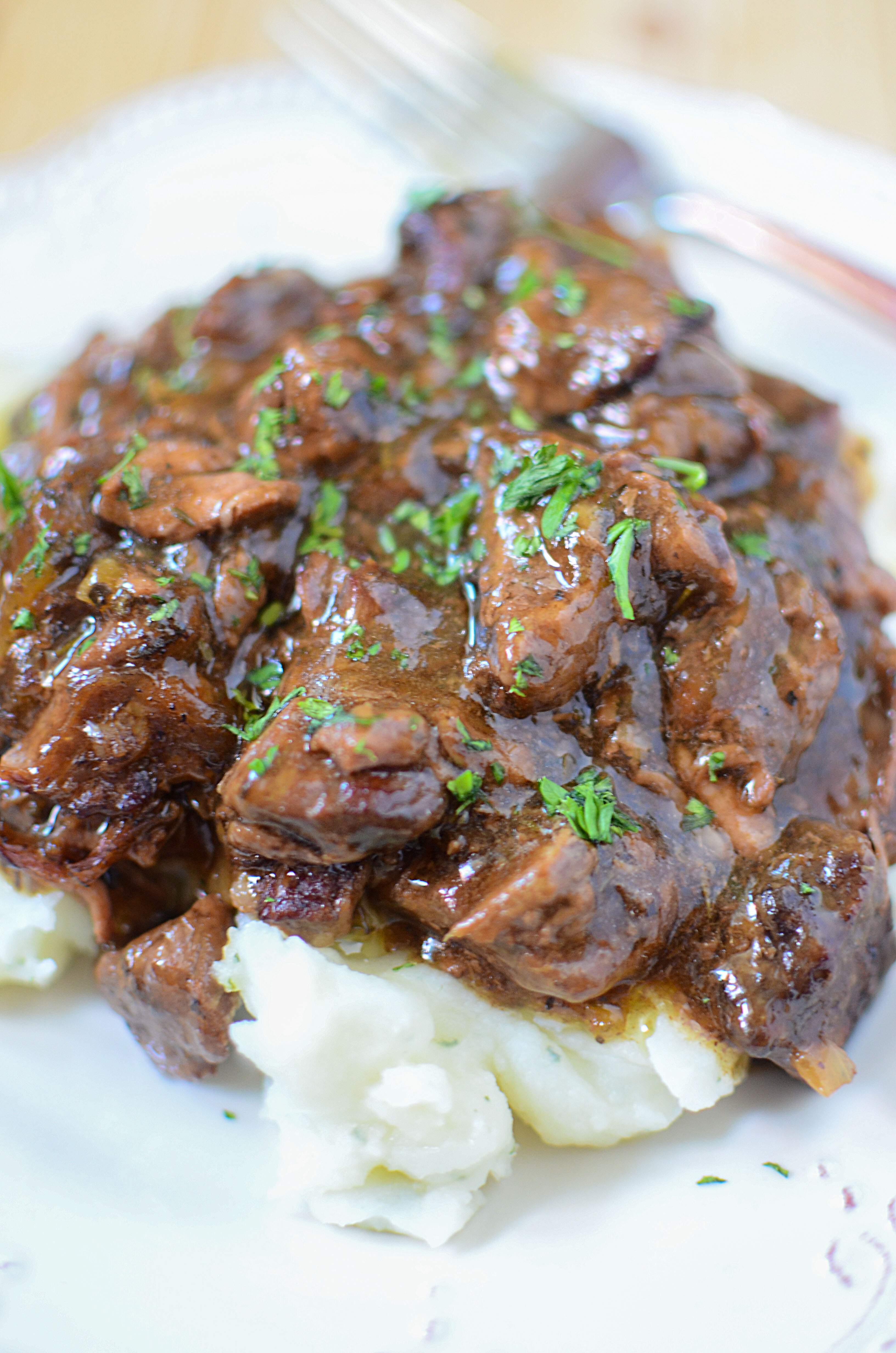 Slow Cooker Sirloin Beef Tips In Mushroom Gravy My Incredible Recipes