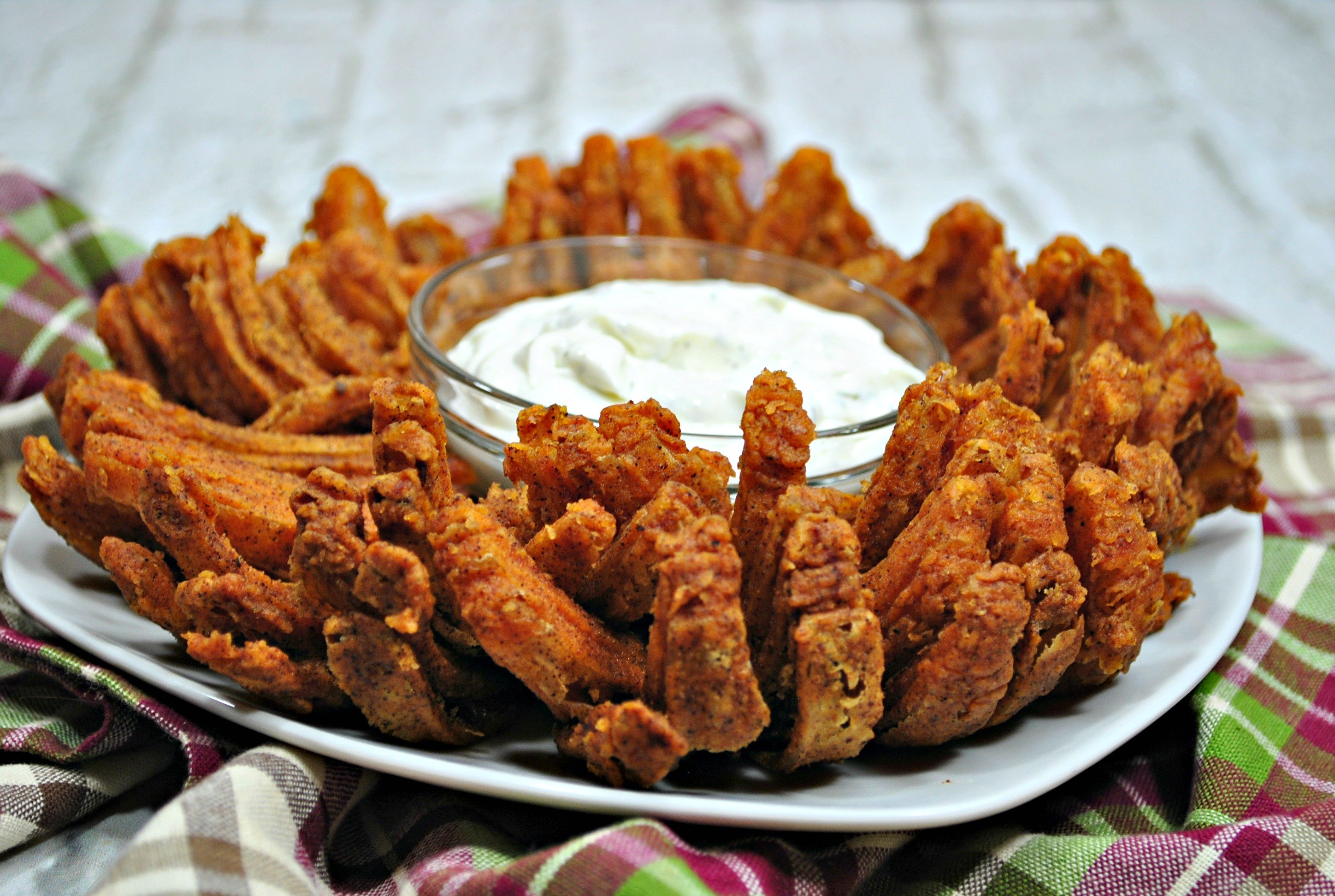 Crispy Air Fryer Blooming Onion {Copycat Recipe} Take Two Tapas