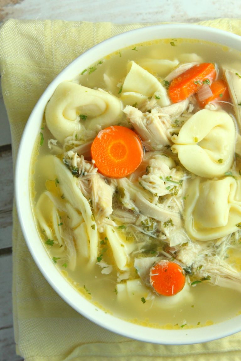 Crock Pot Chicken Tortellini Soup My Incredible Recipes