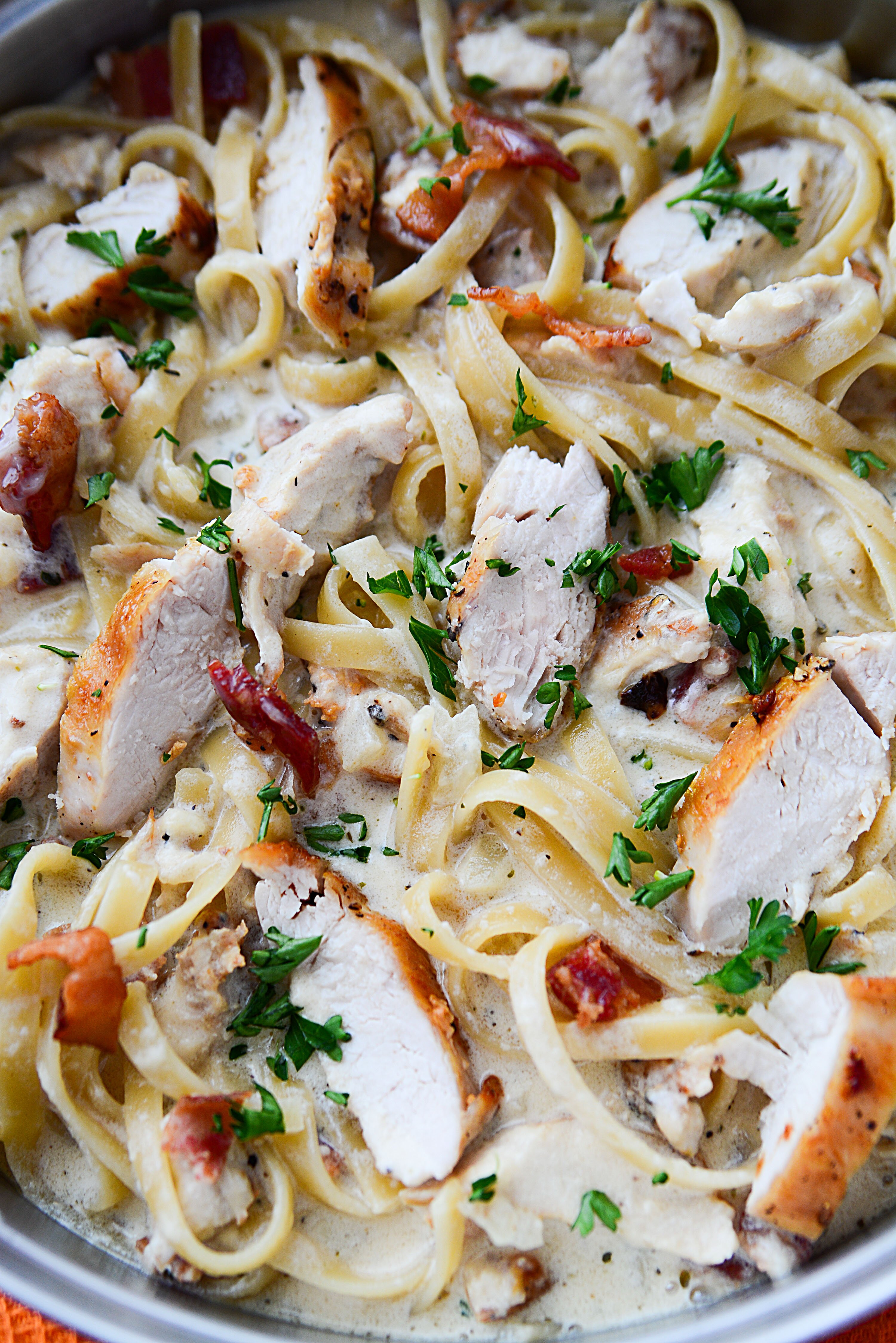 Creamy Chicken Bacon Pasta