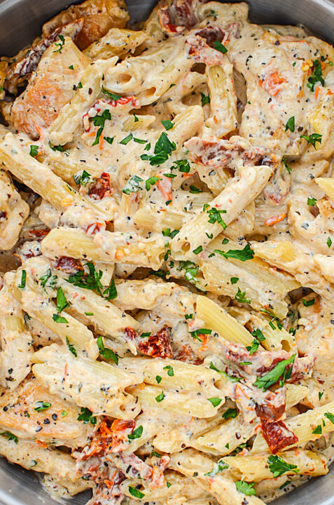 Creamy Sun Dried Tomato Chicken Pasta! - My Incredible Recipes