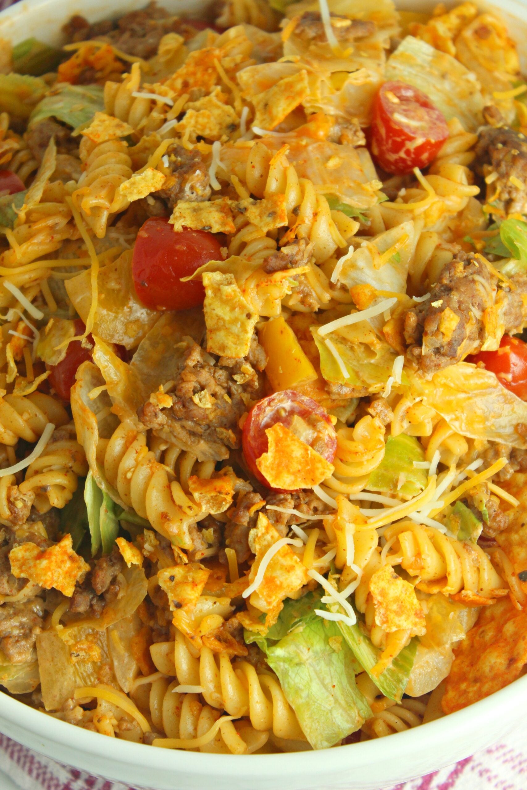 Doritos Locos Taco Pasta Salad!