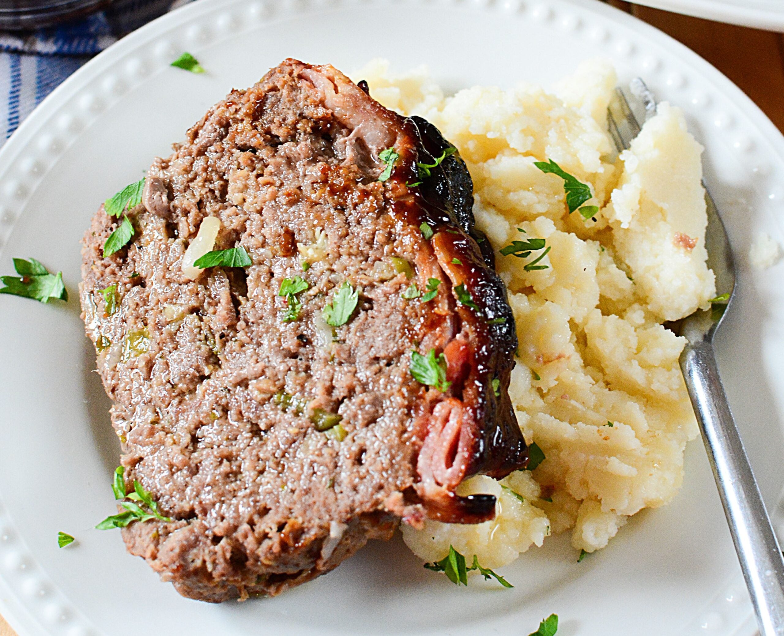 Candied Bacon Wrapped Meatloaf