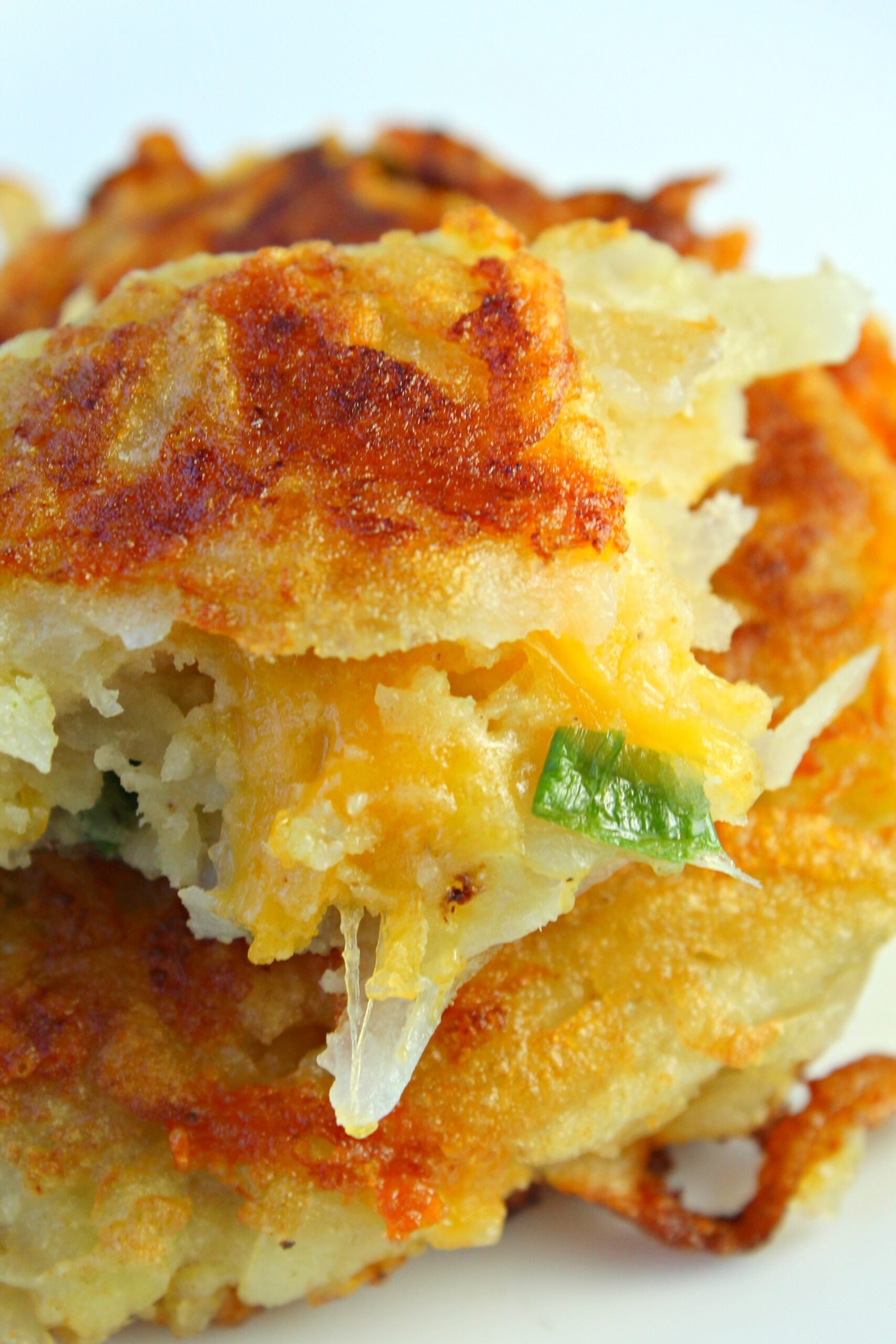 Crispy Hash Brown Cake with Potato Slayer