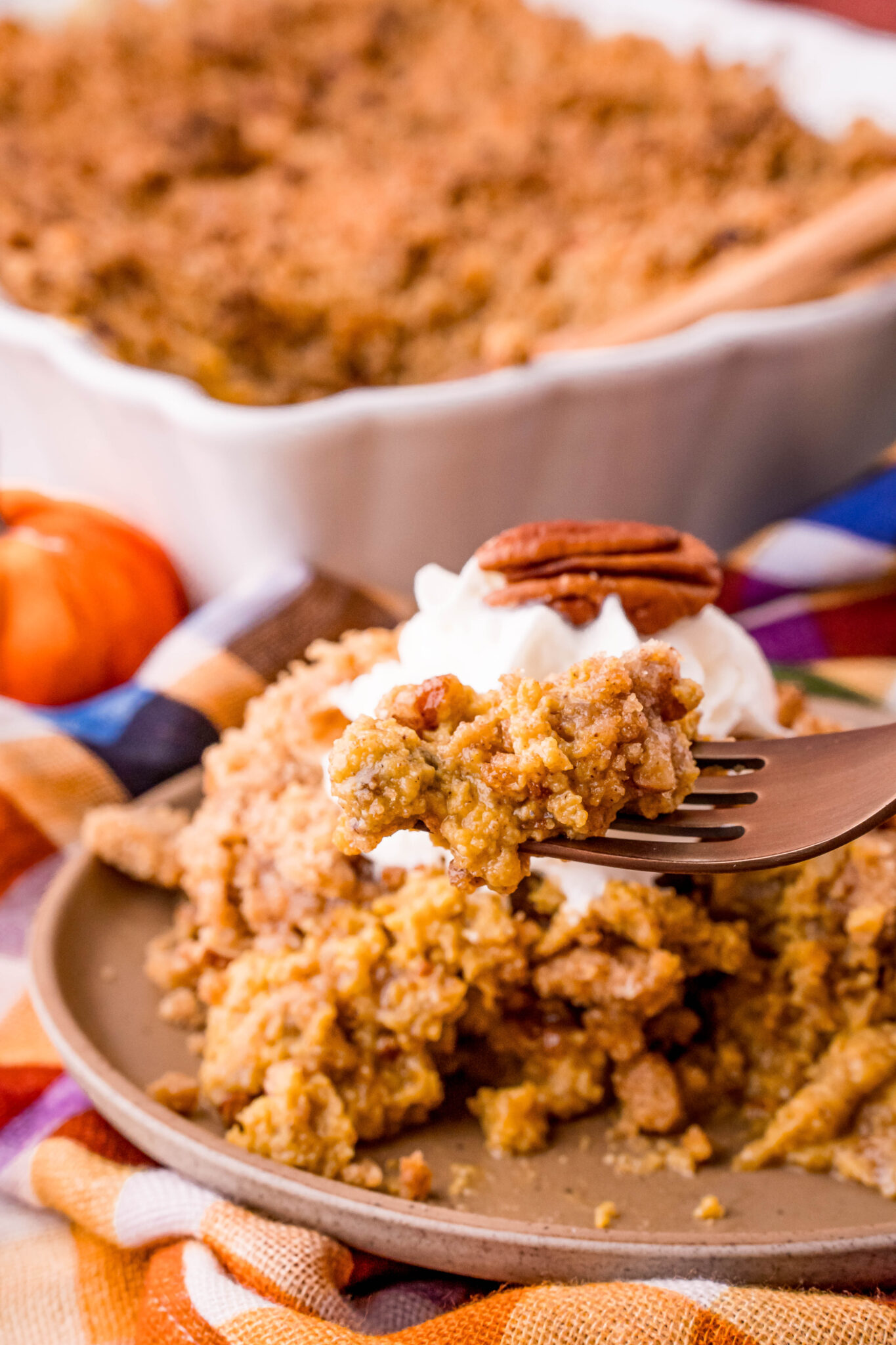 Pumpkin Pie Crisp - My Incredible Recipes