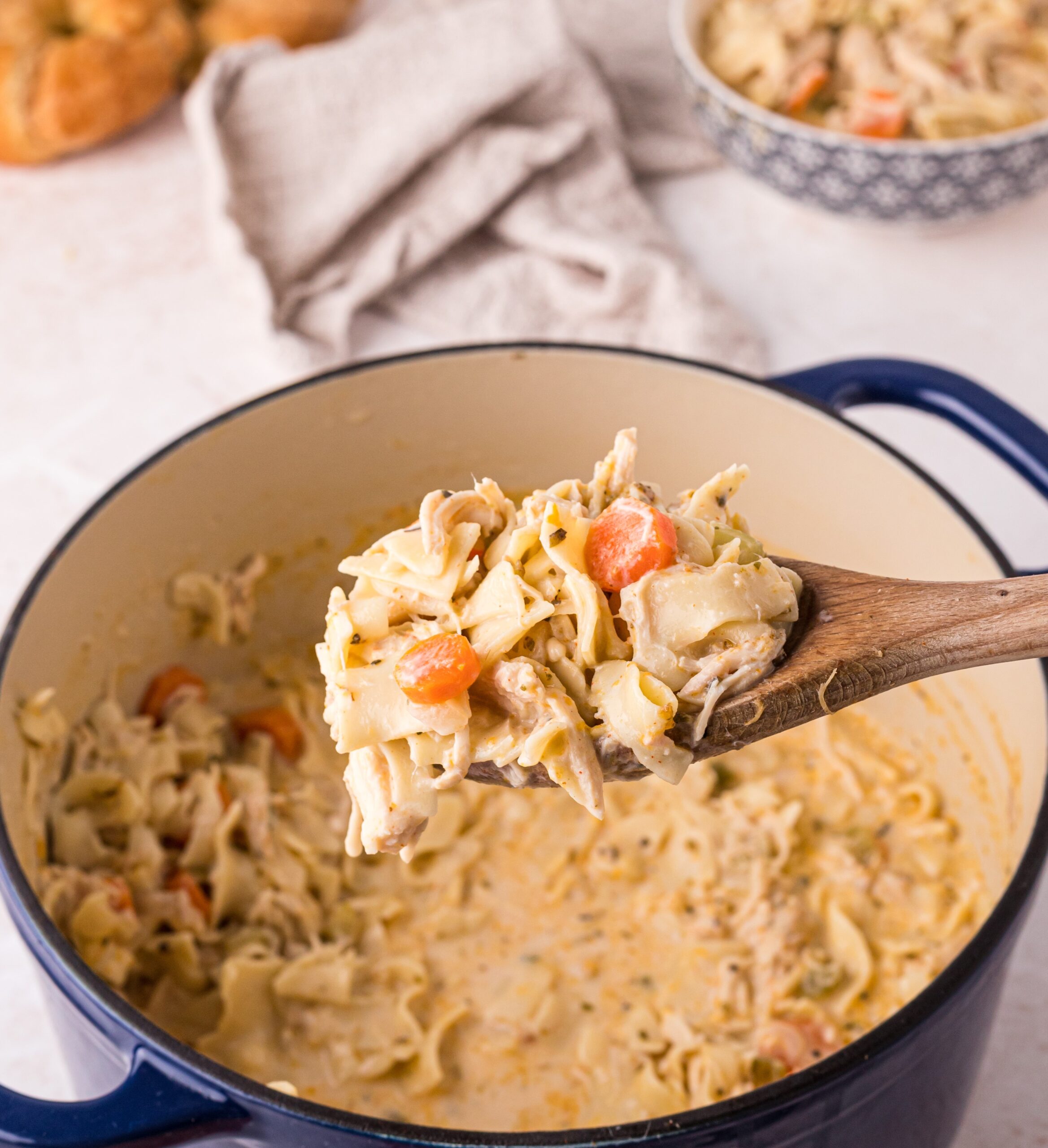 Creamy Chicken Noodle Soup
