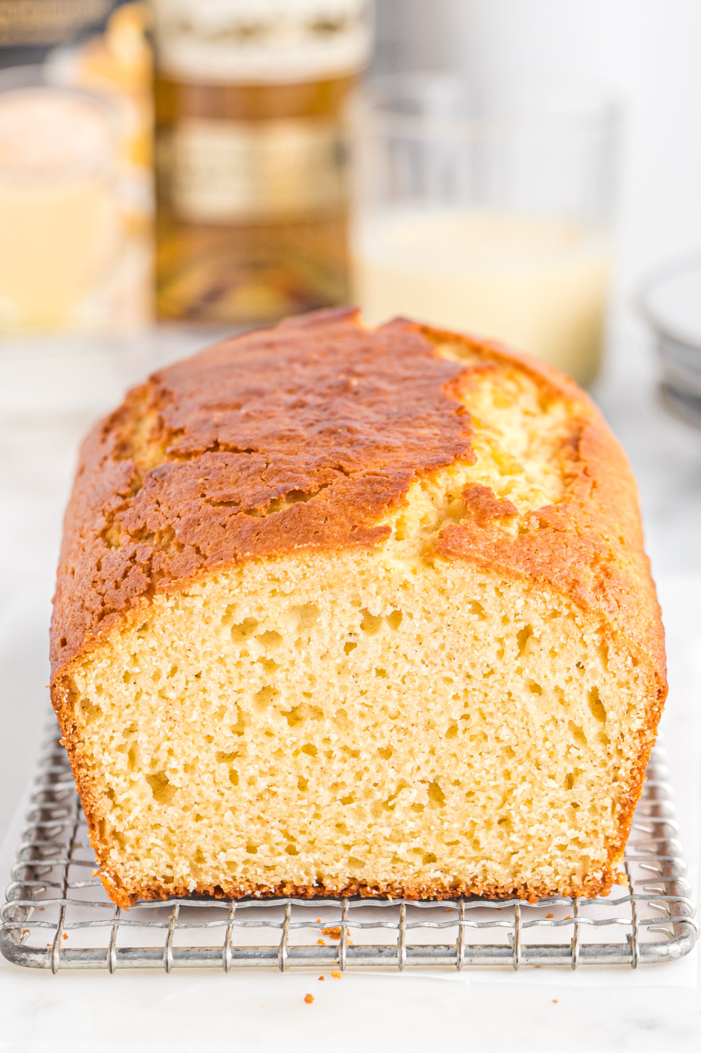 Boozy Eggnog Bread with a Rum Glaze My Incredible Recipes