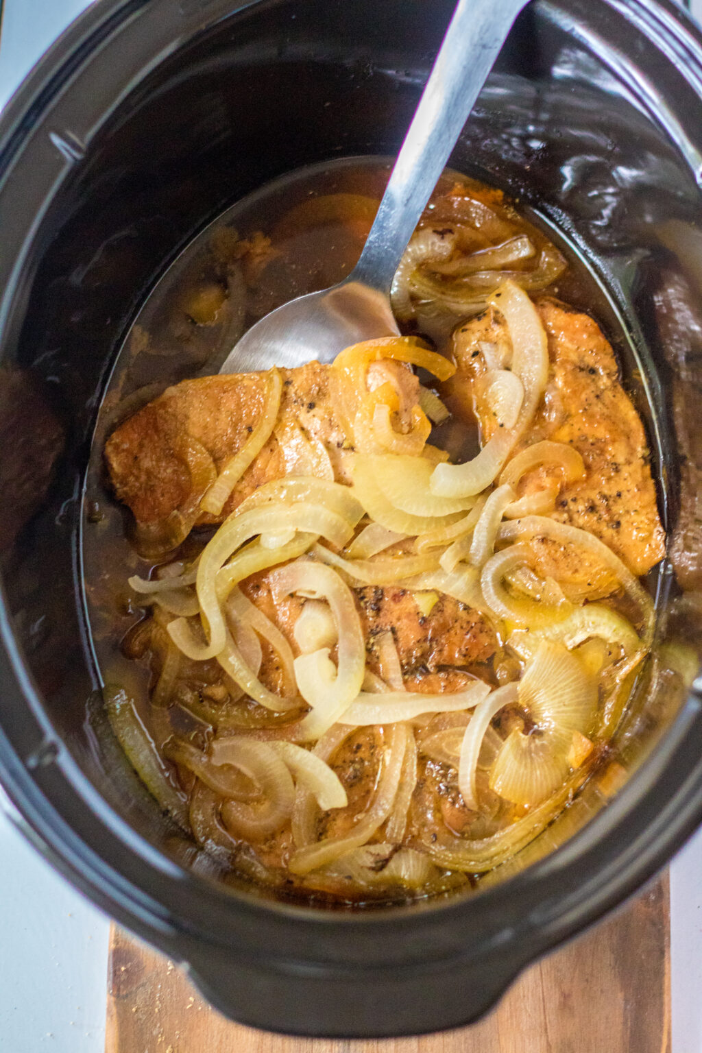 Slow Cooker Pork Chops and Onions My Incredible Recipes