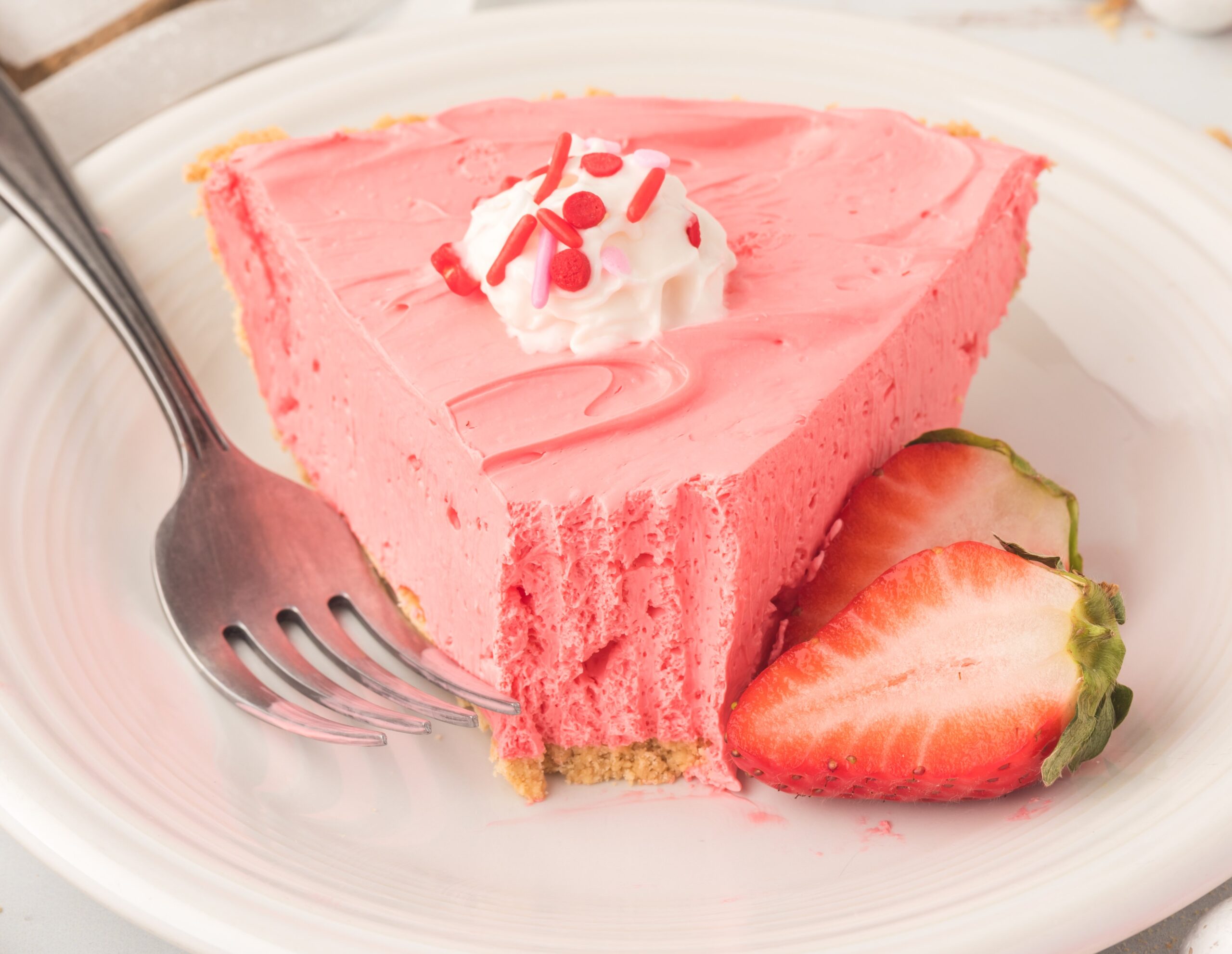 Strawberry Kool Aid Pie-image