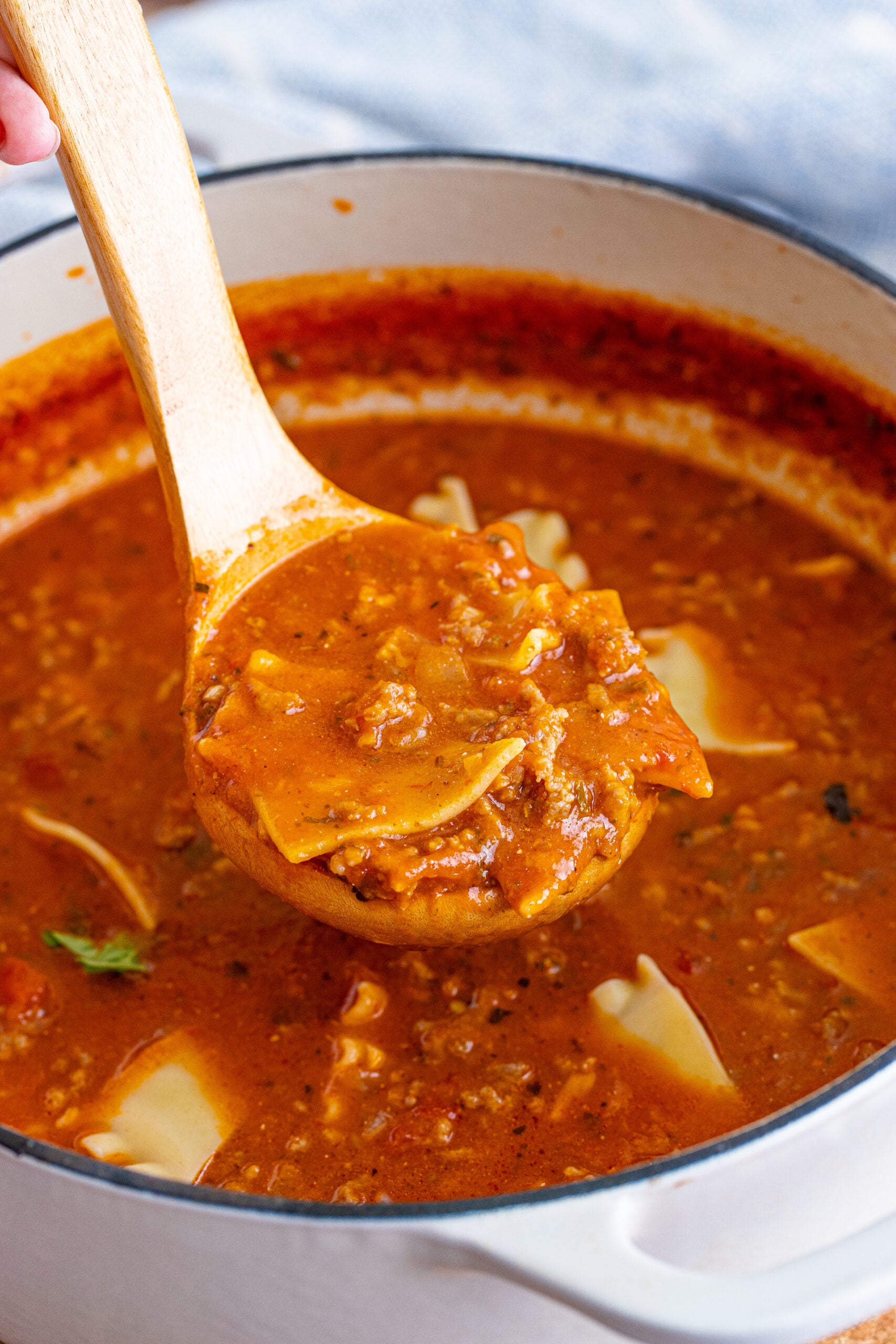 Lasagna Soup