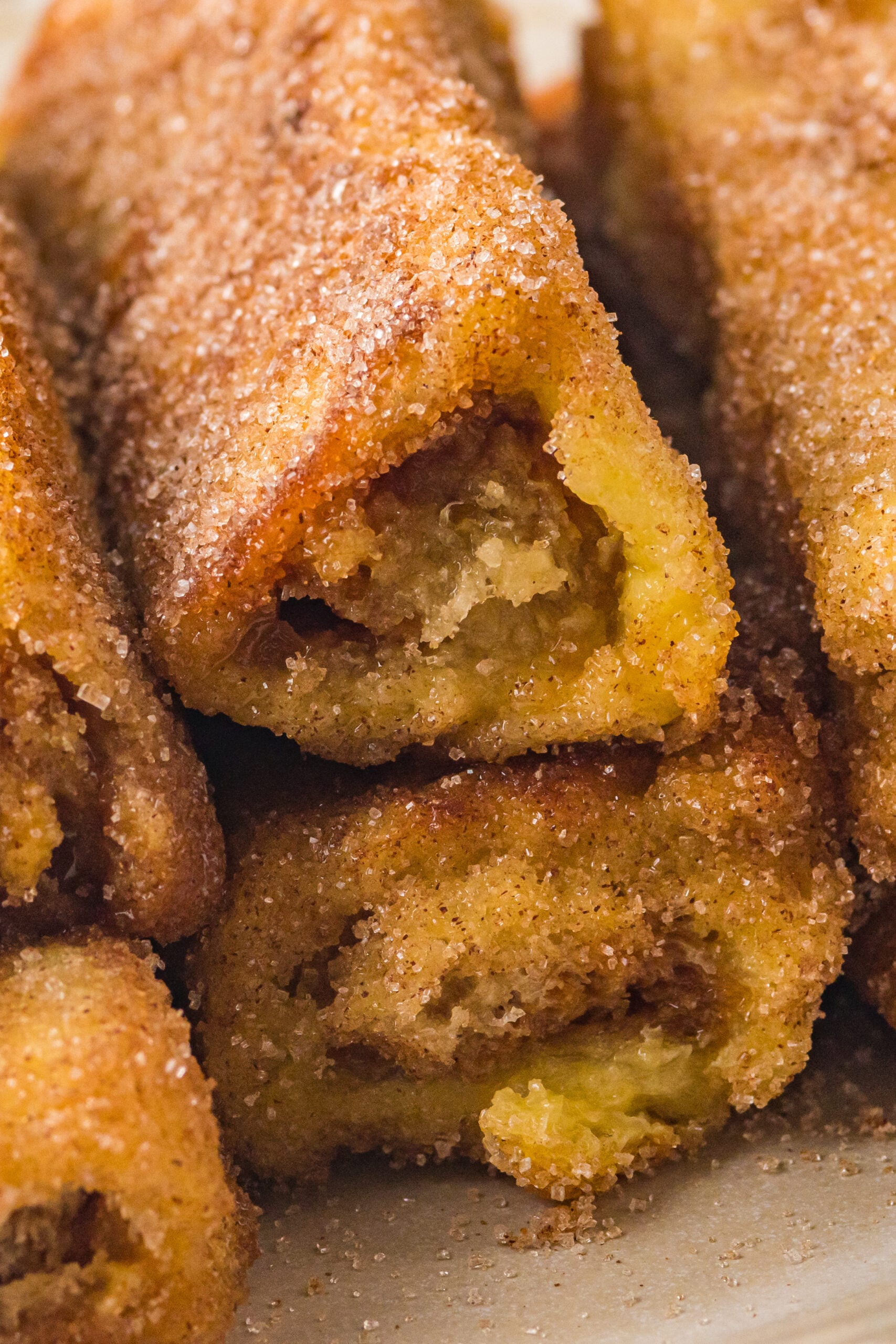 Churro French Toast Roll Ups