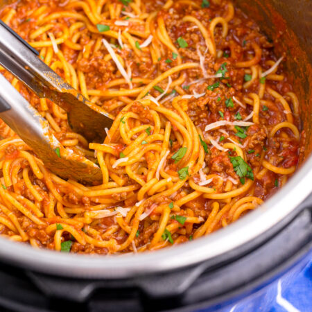 Instant Pot Spaghetti - My Incredible Recipes