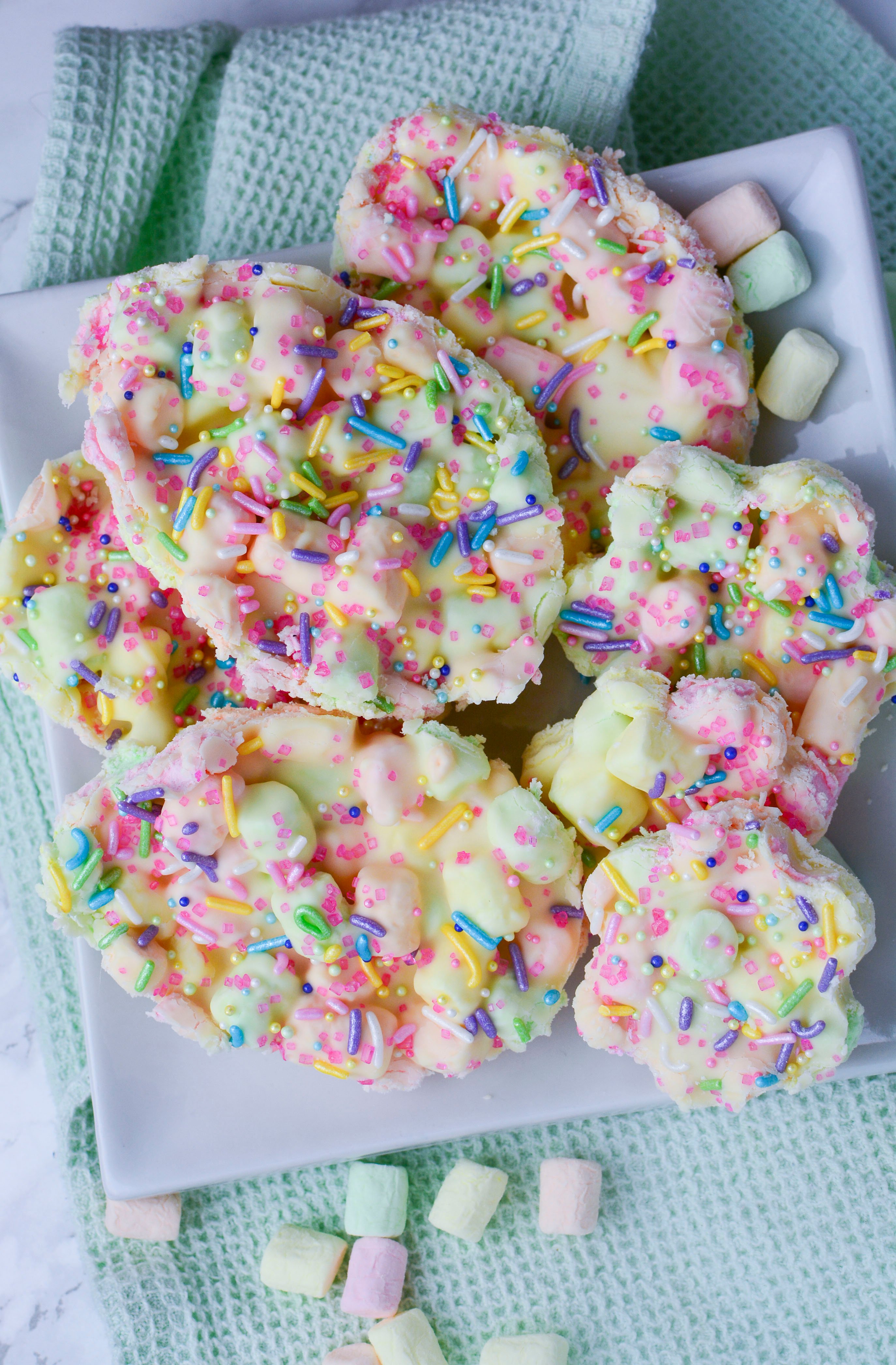 Homemade Marshmallow Ropes - Sprinkle Bakes