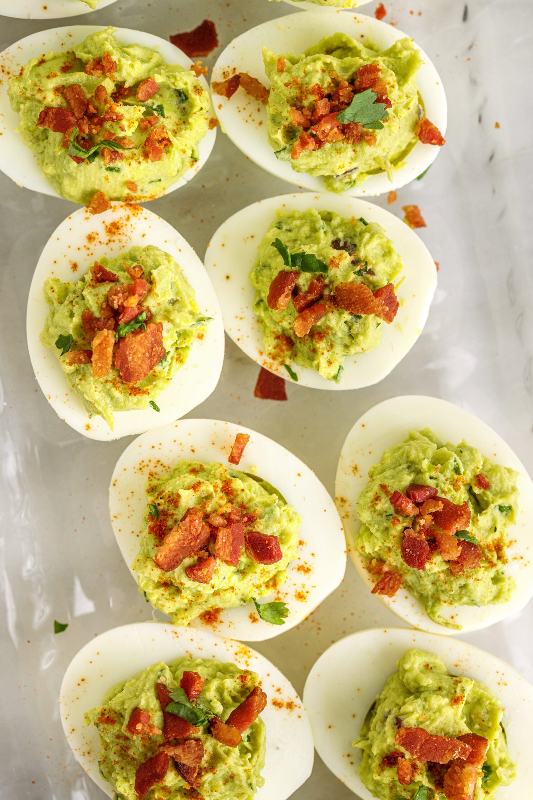 Avocado Deviled Eggs - My Incredible Recipes