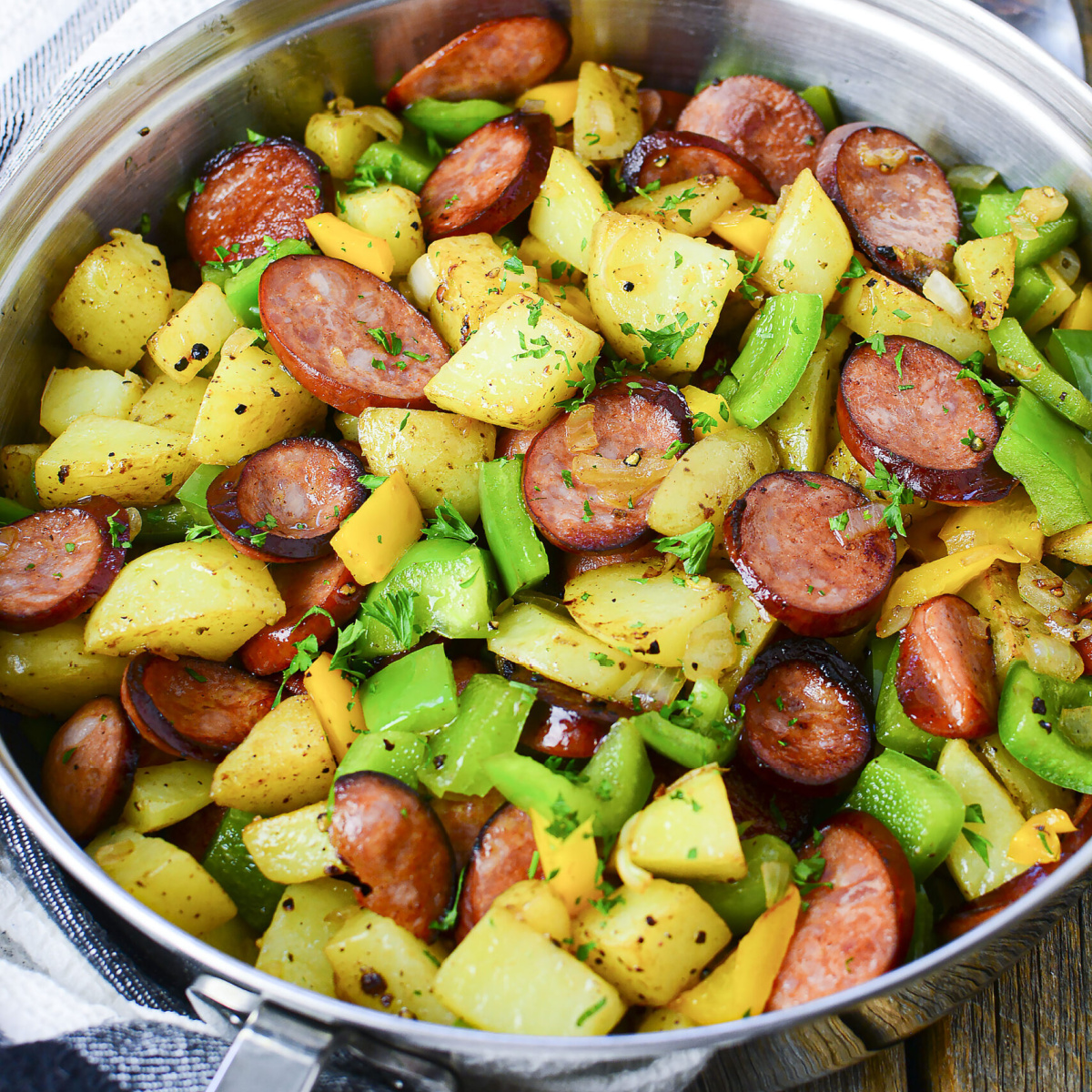 Sausage Peppers and Potatoes