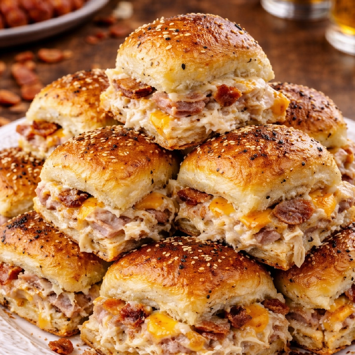Crack Chicken Sliders - My Incredible Recipes