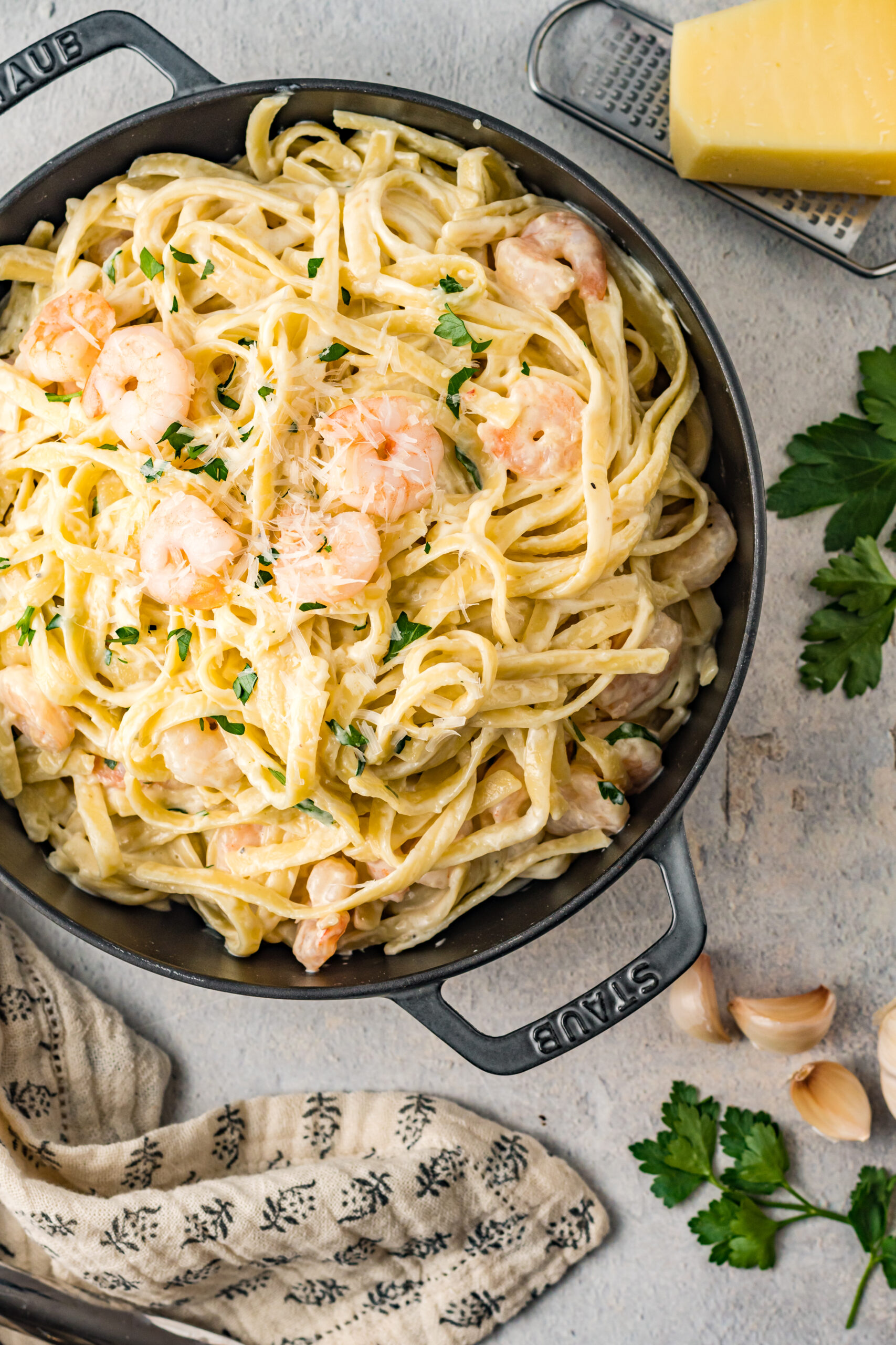 Shrimp Alfredo