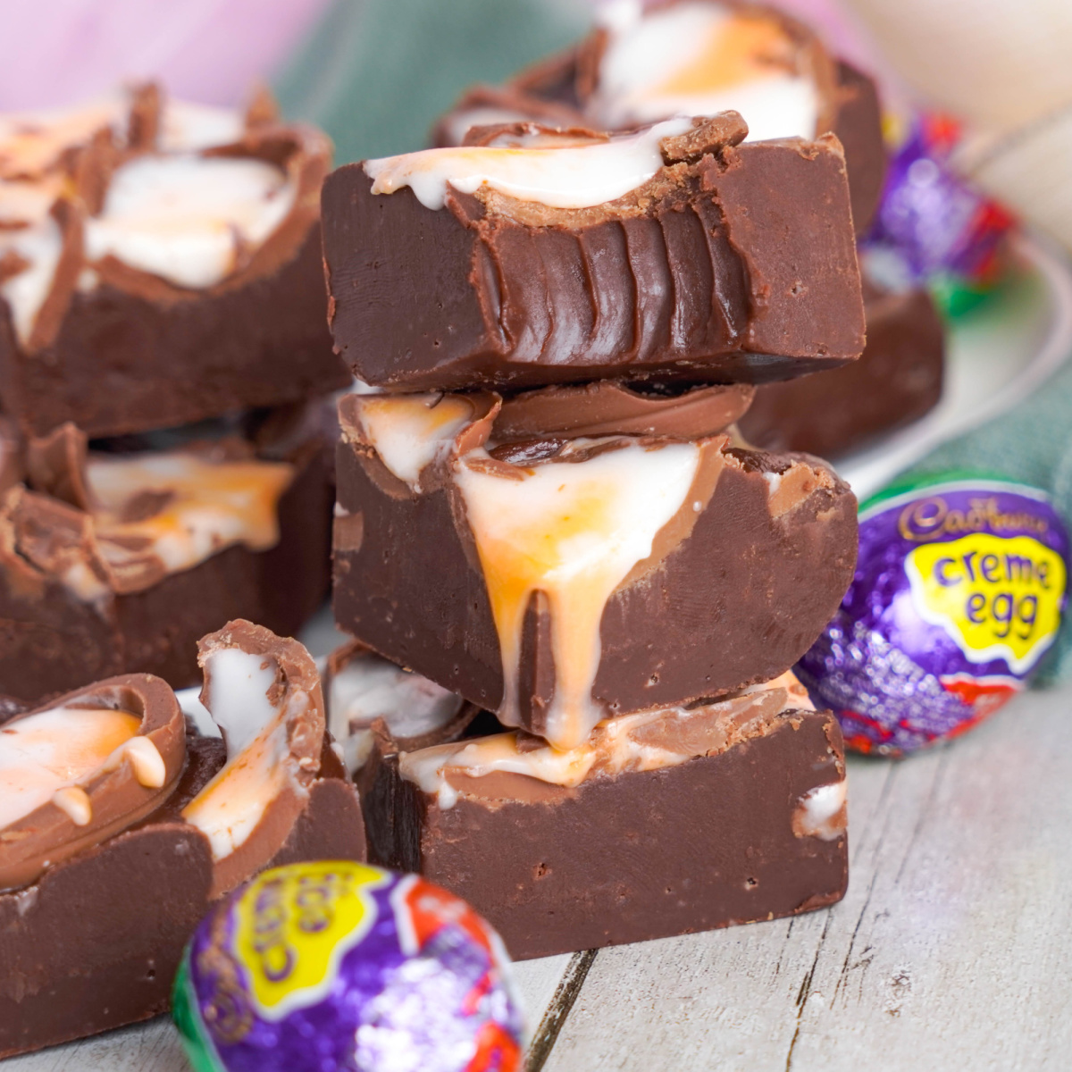 Cadbury Egg Fudge My Incredible Recipes Cadbury Egg Fudge My Incredible Recipes