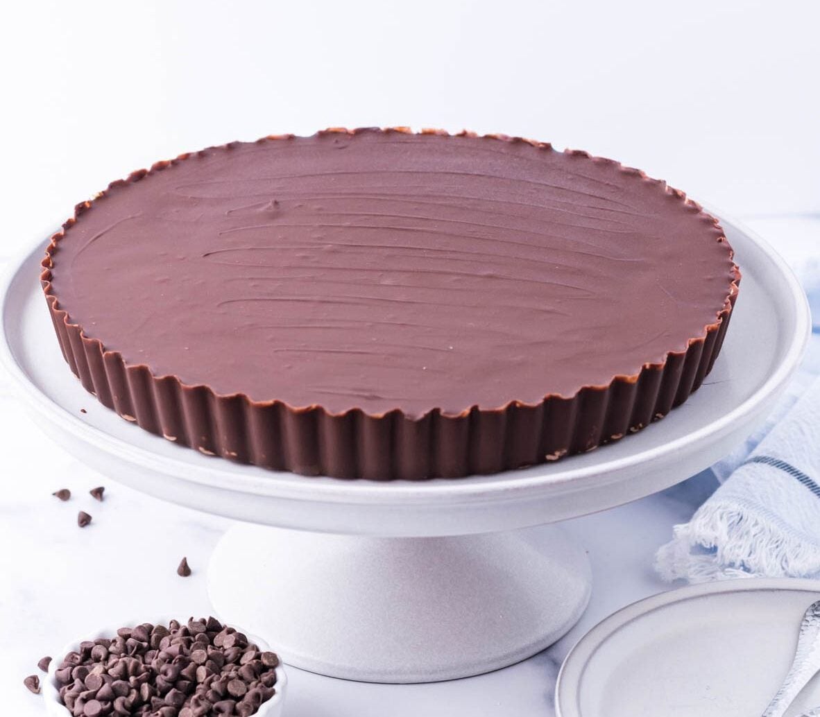 Giant Reese's Cup Pie