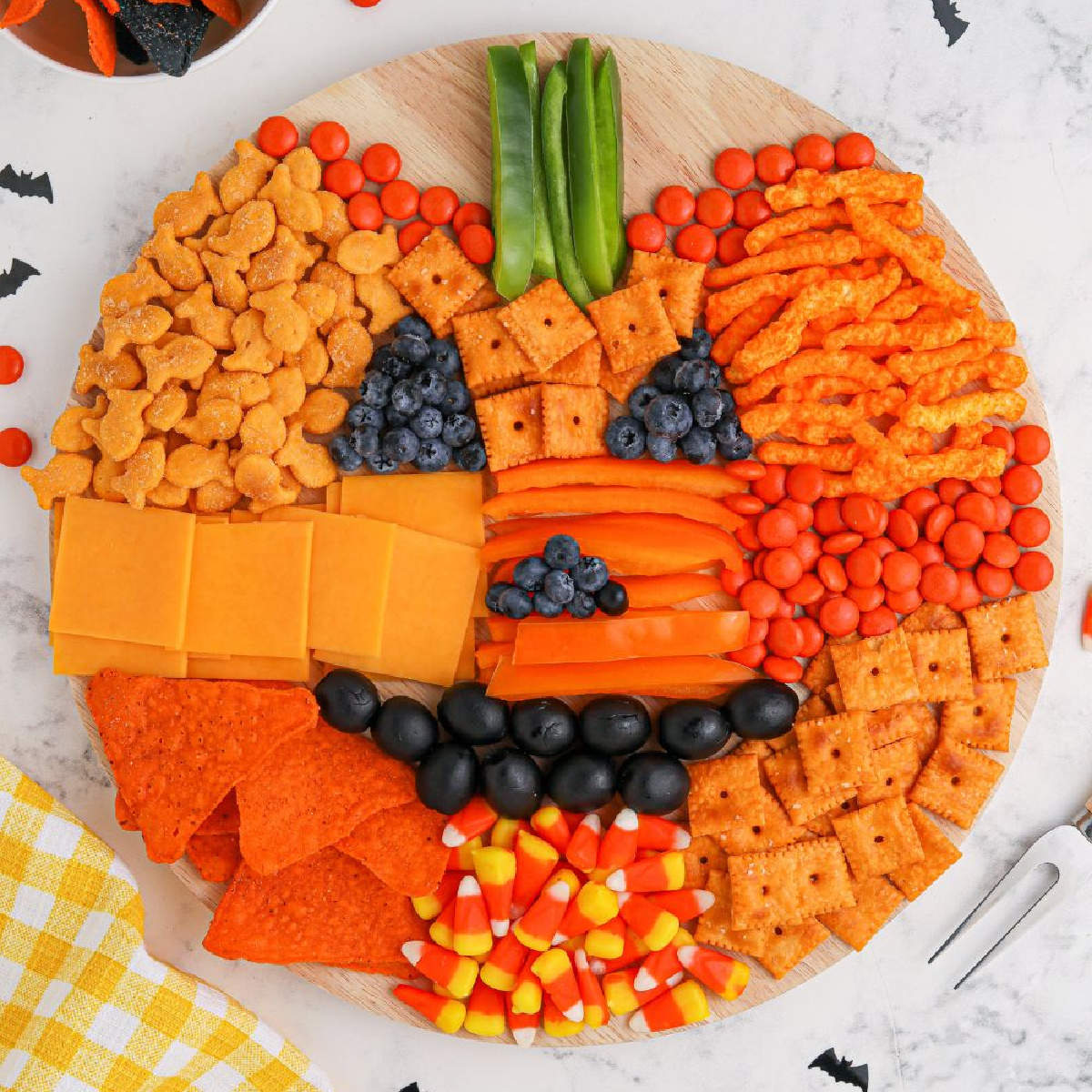 Pumpkin Snack Board