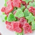 Christmas Gumdrops on a plate