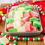 Spiced Gumdrops on a tray on table