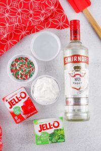 Christmas Jello Shots - My Incredible Recipes
