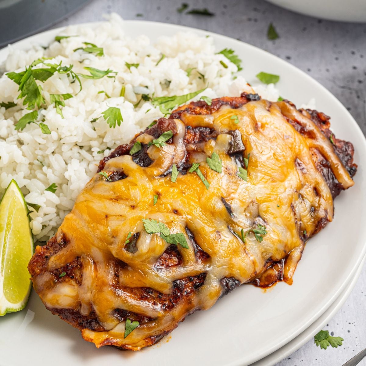 Cheesy Salsa Chicken
